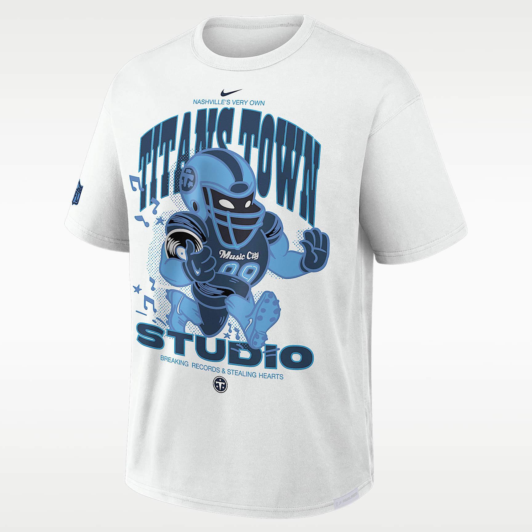Tennessee Titans Rivalries Collection Max90 Men's Nike NFL T-Shirt
